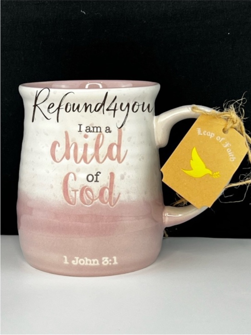 Scripture Collection-  'I Am a Child of God' Inspired Ceramic Mug NWT